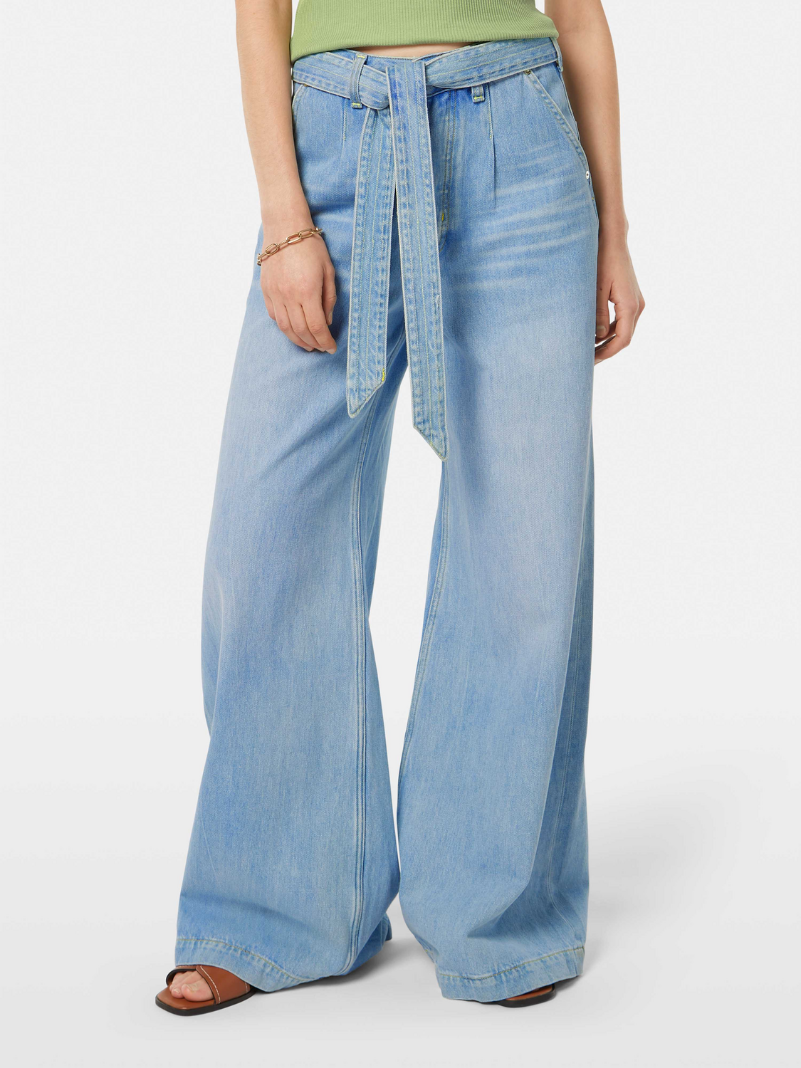 ג'ינס ארוך לנשים Wide Leg